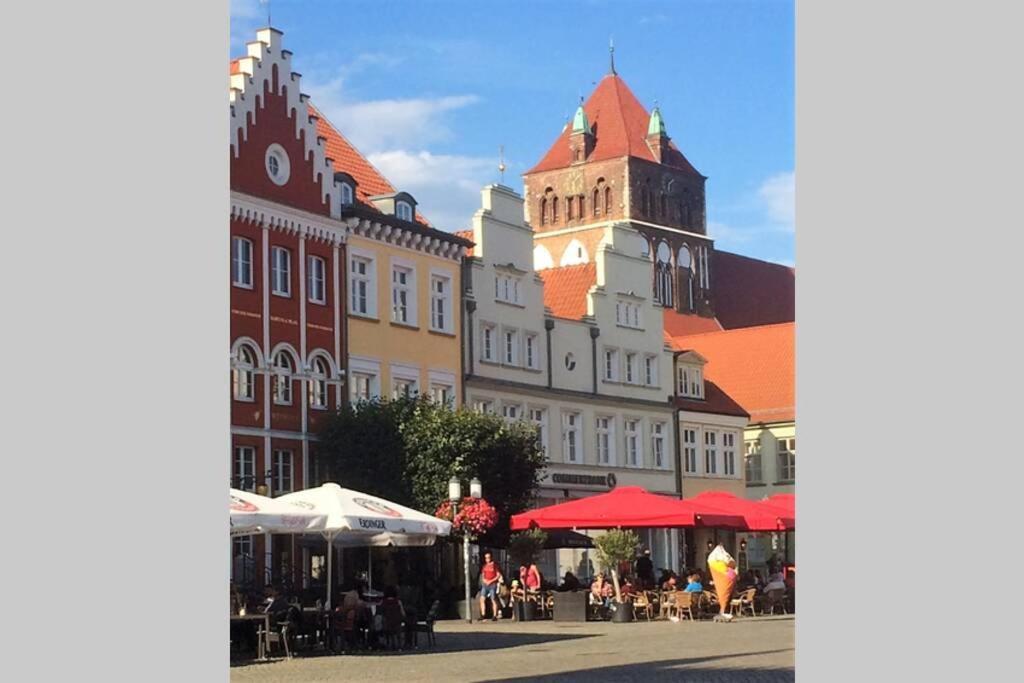 Pension Bach Greifswald Exterior foto