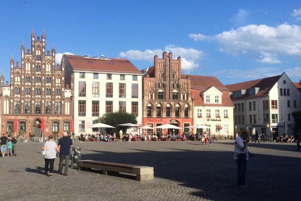 Pension Bach Greifswald Exterior foto