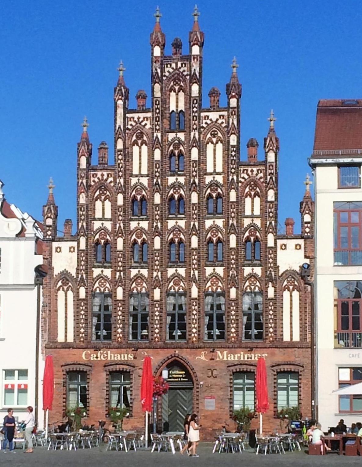 Pension Bach Greifswald Exterior foto