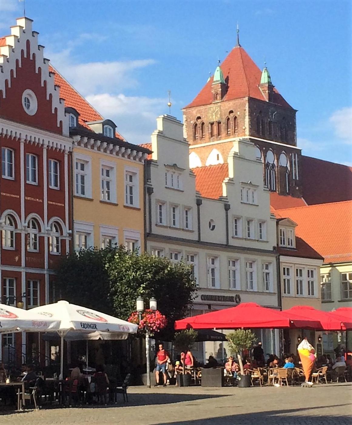 Pension Bach Greifswald Exterior foto